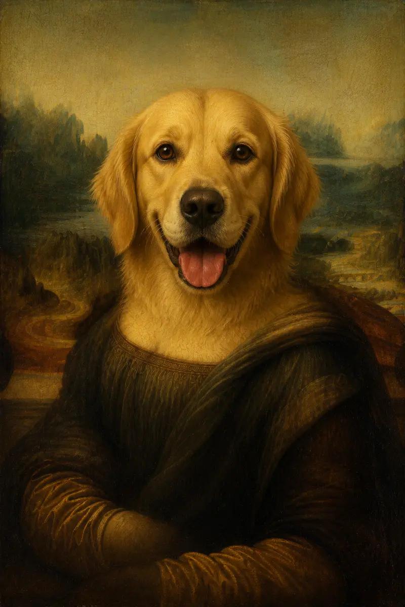 Mona Lisa-Variante 4